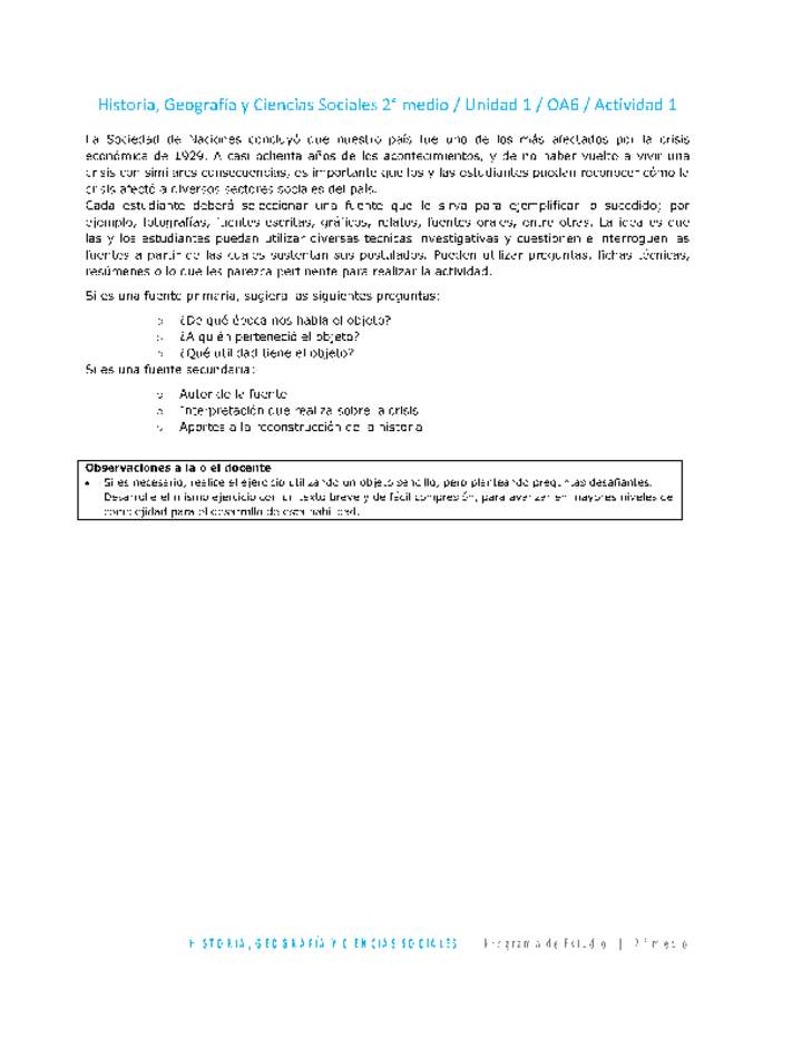 Historia 2 medio-Unidad 1-OA6-Actividad 1 Imagen portada