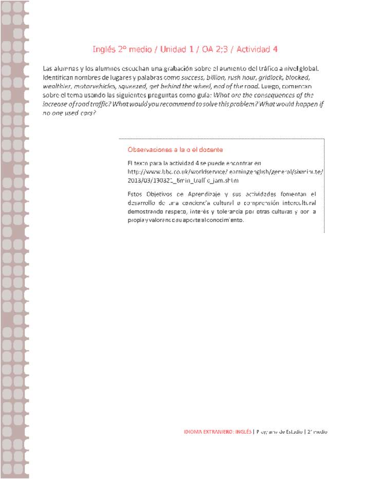 Inglés 2 medio-Unidad 1-OA2;3-Actividad 4 Imagen portada