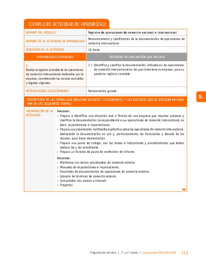 Reconocimiento y clasificación de la documentación de operaciones de comercio internacional Imagen portada