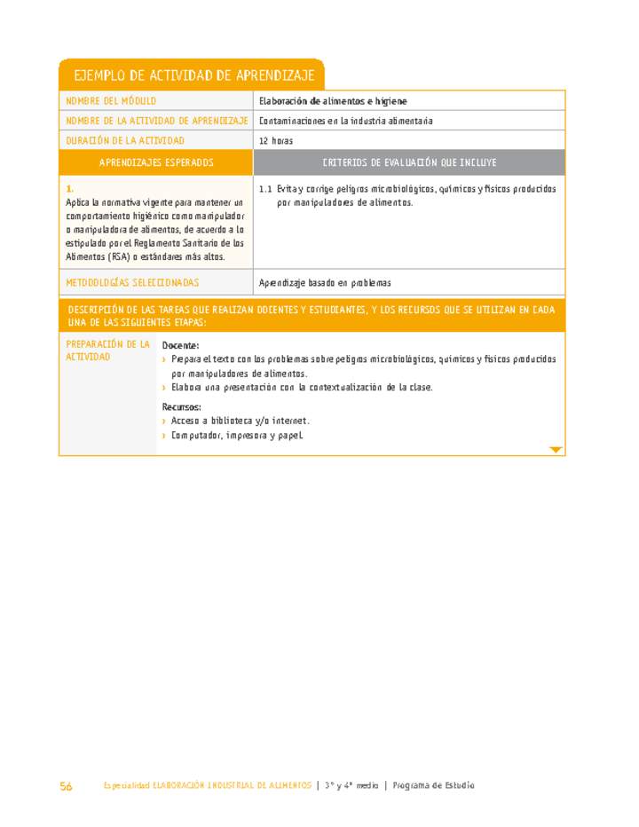 Contaminaciones en la industria alimentaria Imagen portada