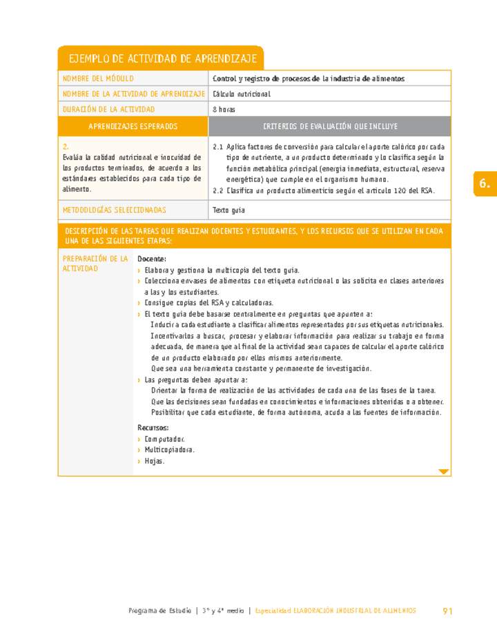 Cálculo nutricional Imagen portada