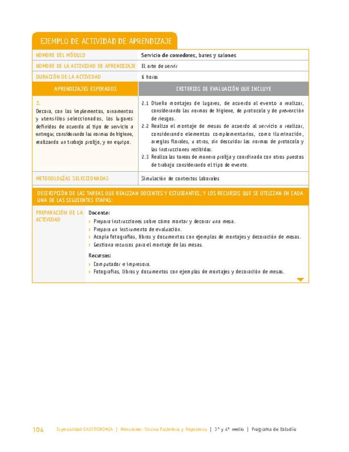 El arte de servir Imagen portada