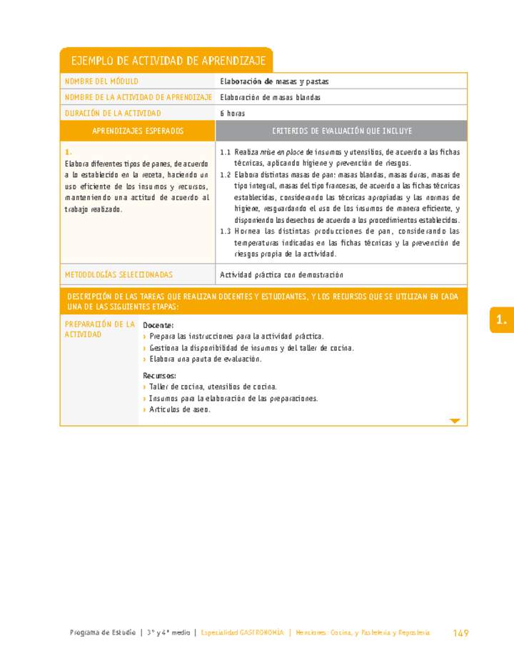 Elaboración de masas blandas Imagen portada