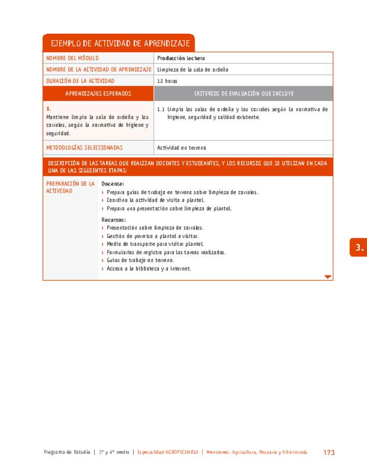 Limpieza de la sala de ordeña Imagen portada