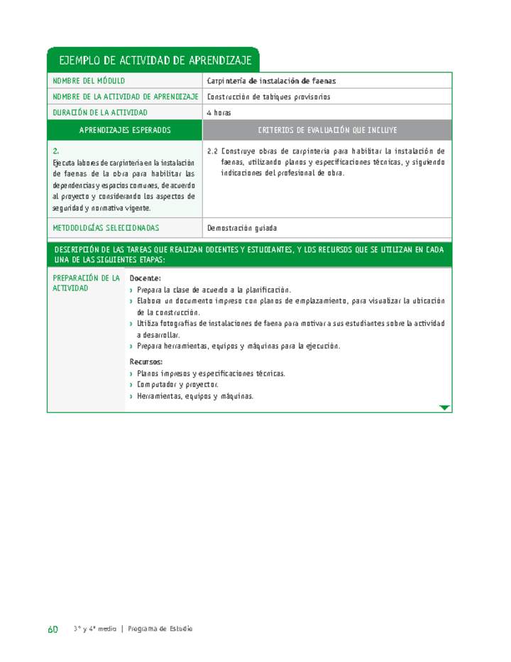 Construcción de tabiques provisorios Imagen portada