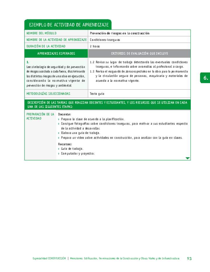 Condiciones inseguras Imagen portada