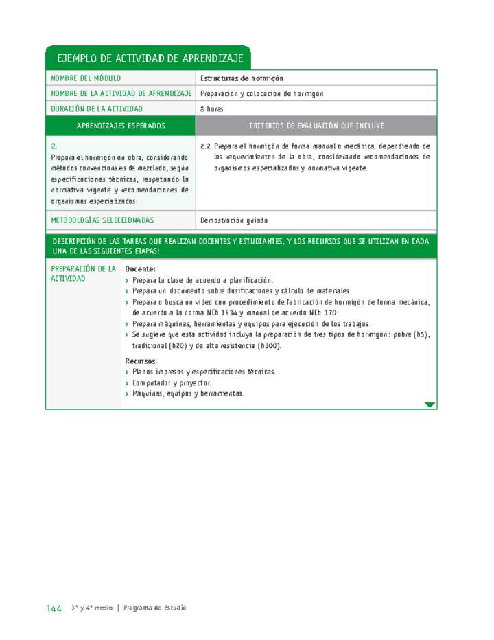 Preparación y colocación de hormigón Imagen portada