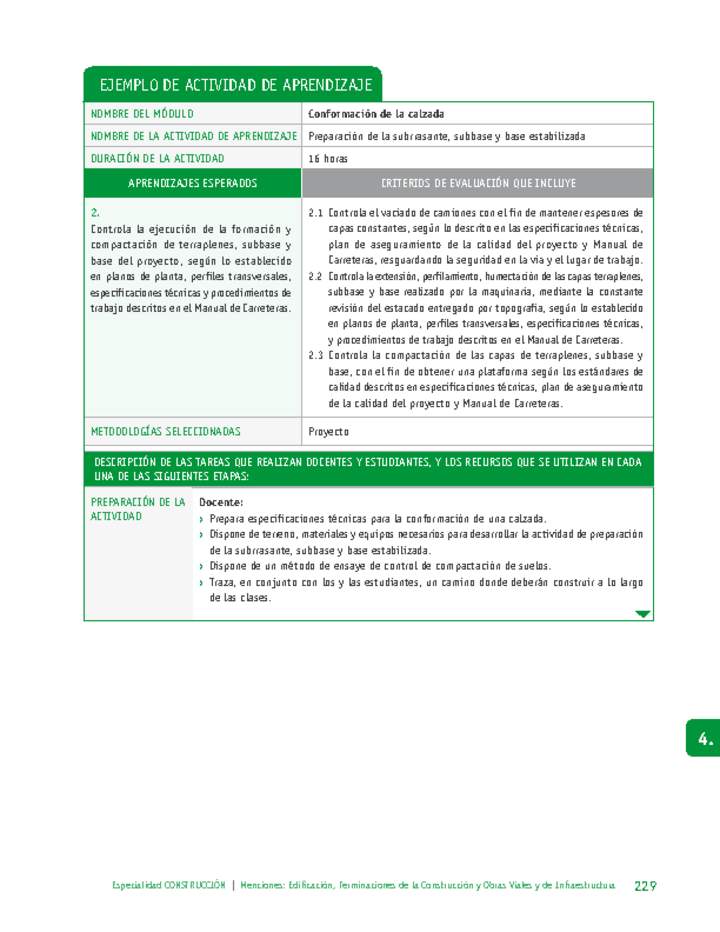Preparación de la subrrasante, subbase y base estabilizada Imagen portada