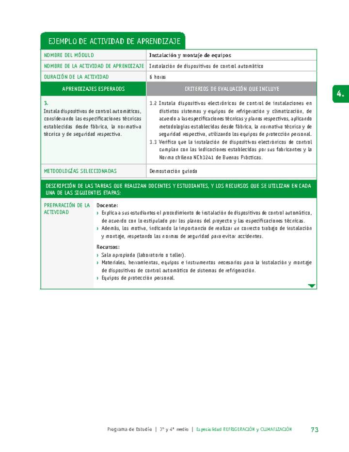 Instalación de dispositivos de control automático Imagen portada