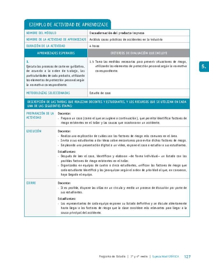 Análisis casos prácticos de accidentes en la industria Imagen portada