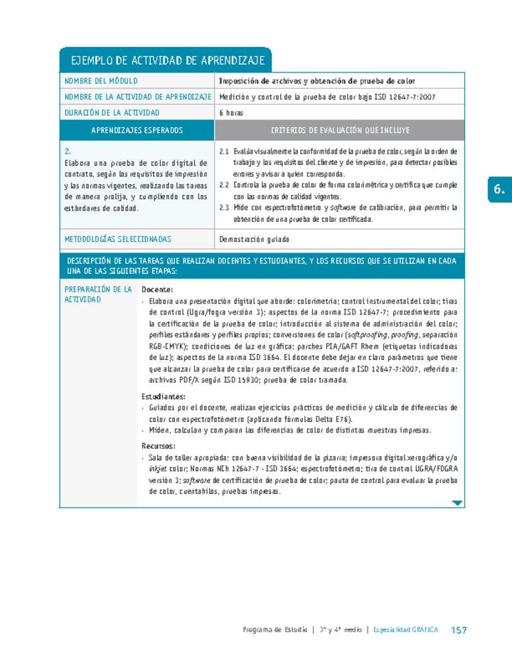 Medición y control de la prueba de color bajo ISO 12647-7:2007 Imagen portada