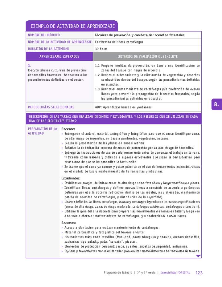 Confección de líneas cortafuegos Imagen portada