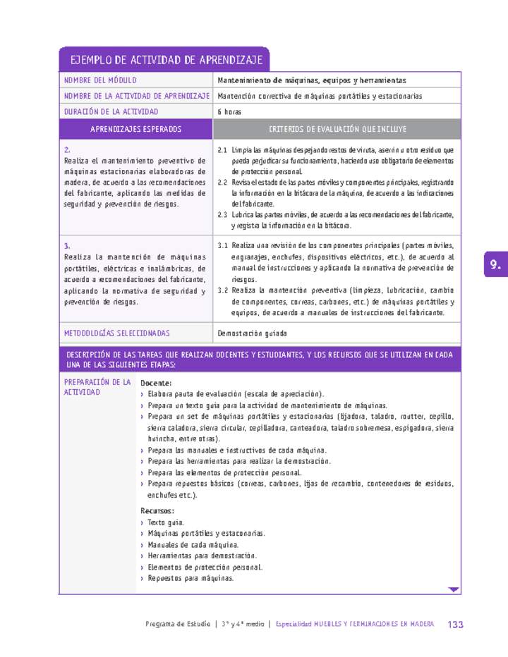 Mantención correctiva de máquinas portátiles y estacionarias Imagen portada