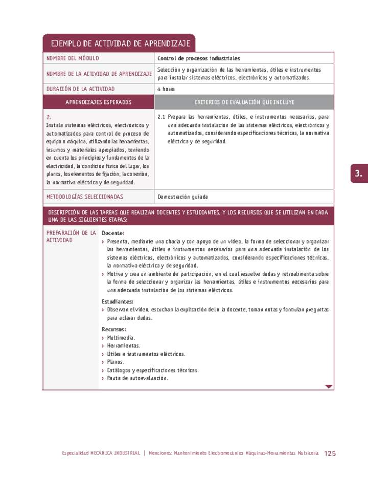 Selección y organización de las herramientas, útiles e instrumentos para instalar sistemas eléctricos, electrónicos y automatizados. Imagen portada