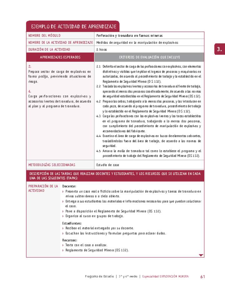 Medidas de seguridad en la manipulación de explosivos Imagen portada