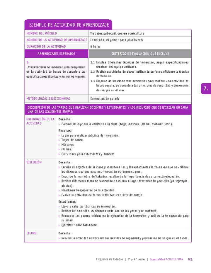 Inmersión, el primer paso para bucear Imagen portada