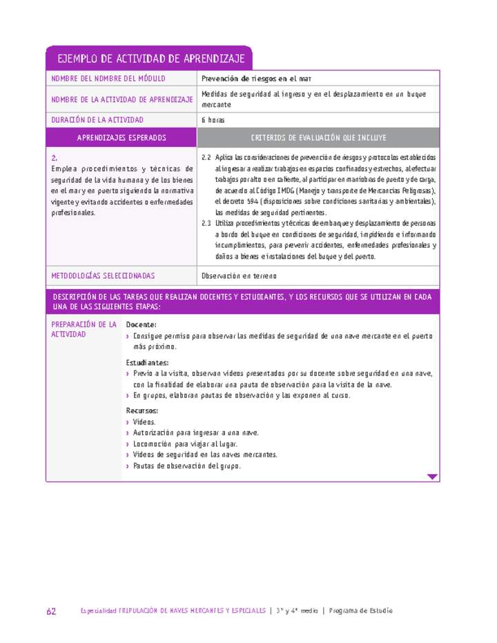 Medidas de seguridad al ingreso y en el desplazamiento en un buque mercante Imagen portada