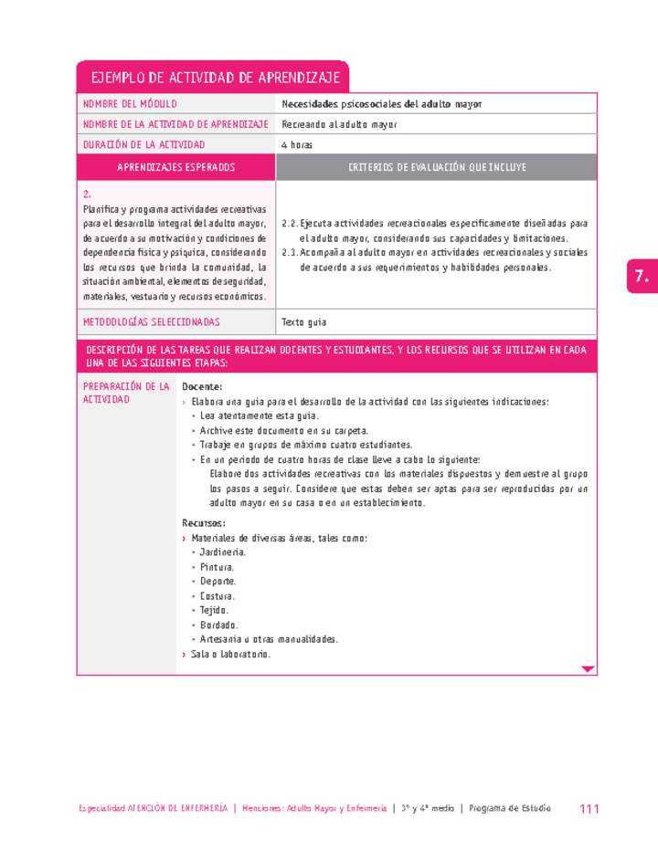 Recreando al adulto mayor Imagen portada