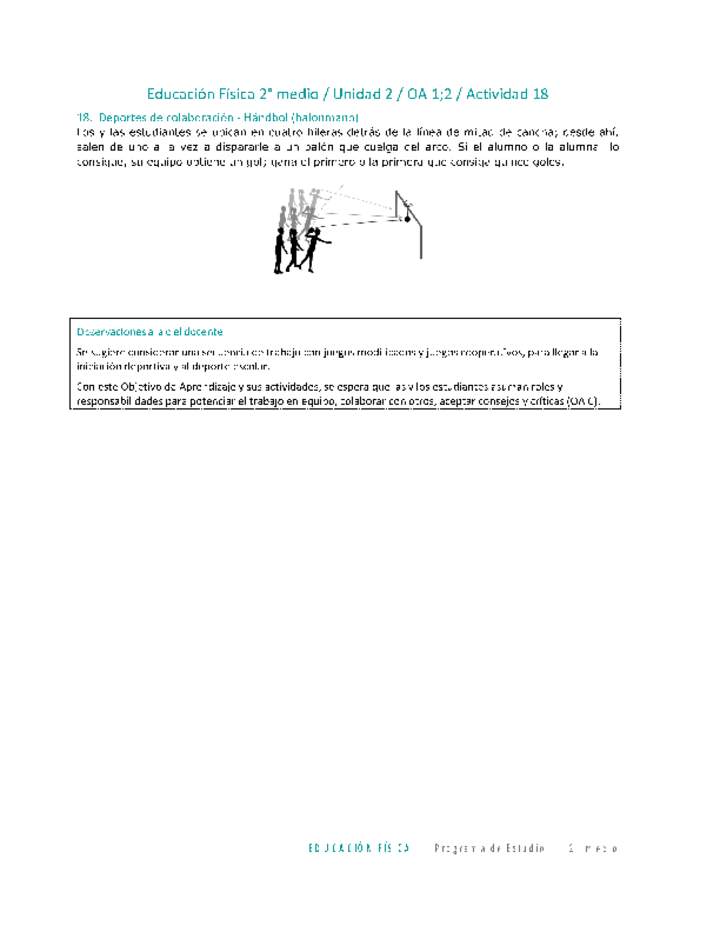 Educación Física 2 medio-Unidad 2-OA1;2-Actividad 18 Imagen portada