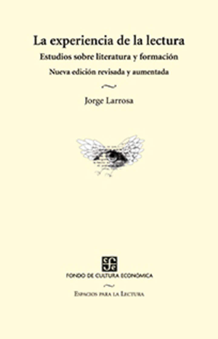 La experiencia de la lectura. Estudios sobre literatura y formación Imagen portada