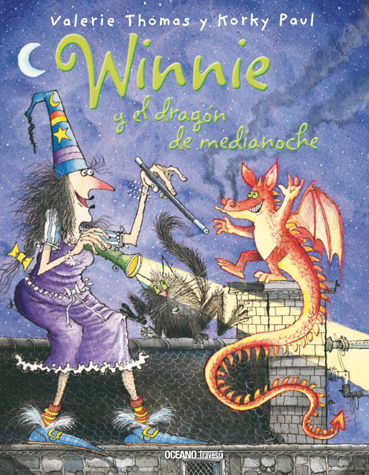Winnie y el dragón de media noche Imagen portada