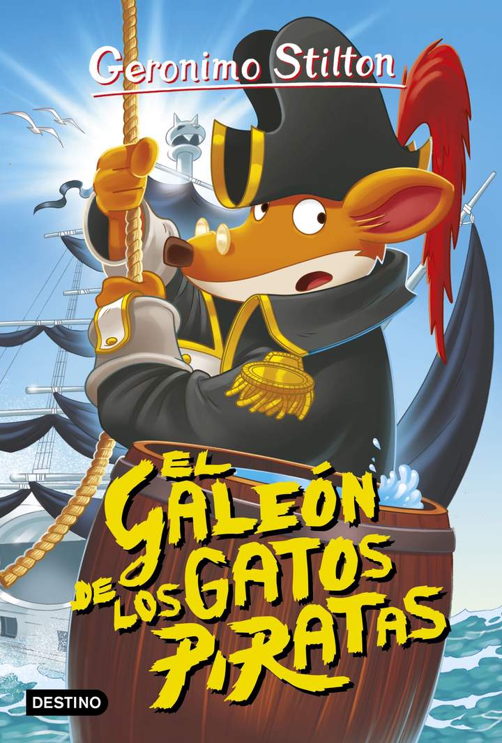 El galeón de los gatos piratas Geronimo Stilton 8 Imagen portada