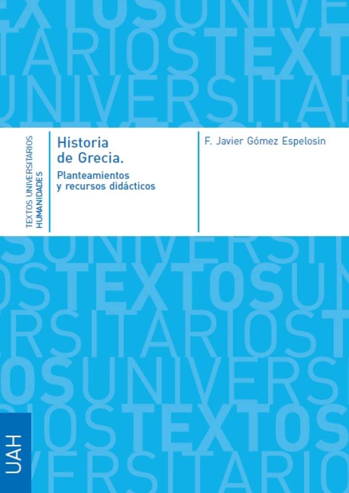 Historia de Grecia. Planteamientos y recursos didácticos Imagen portada
