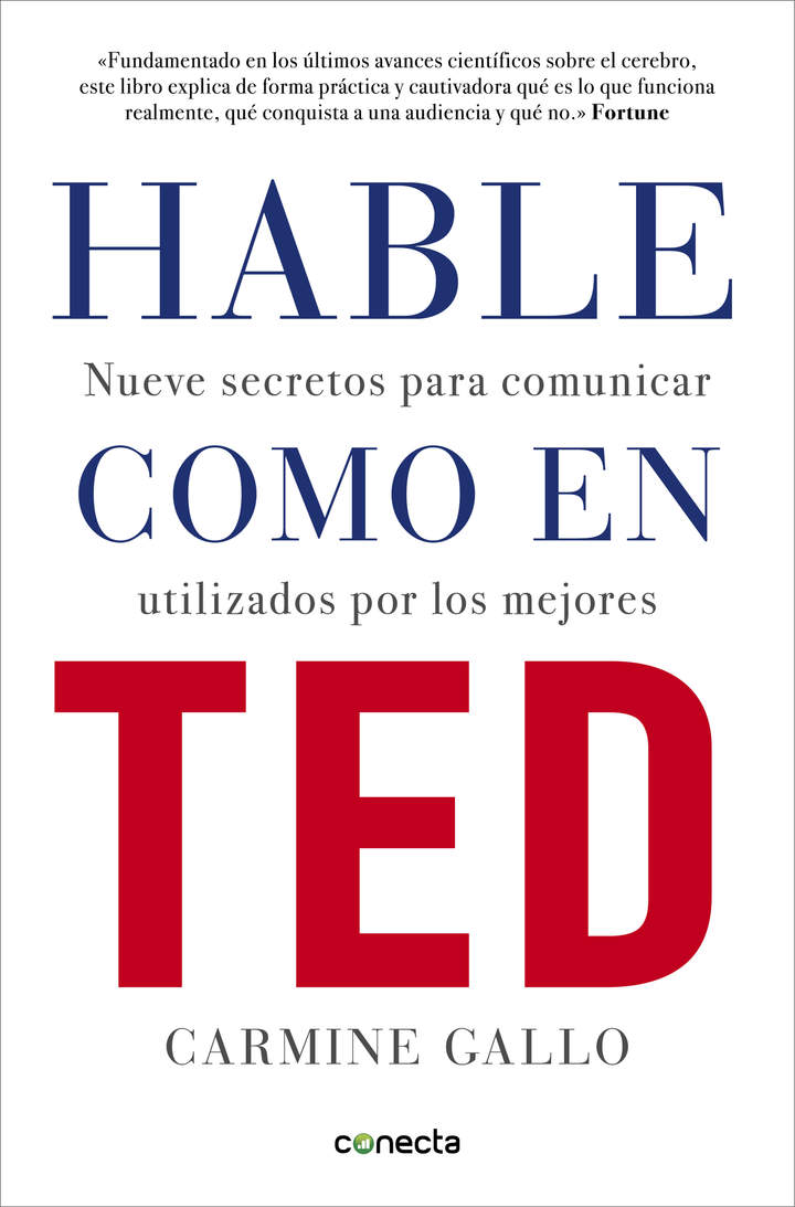 Hable como en TED Nueve secretos para comunicar utilizados por los mejores Imagen portada