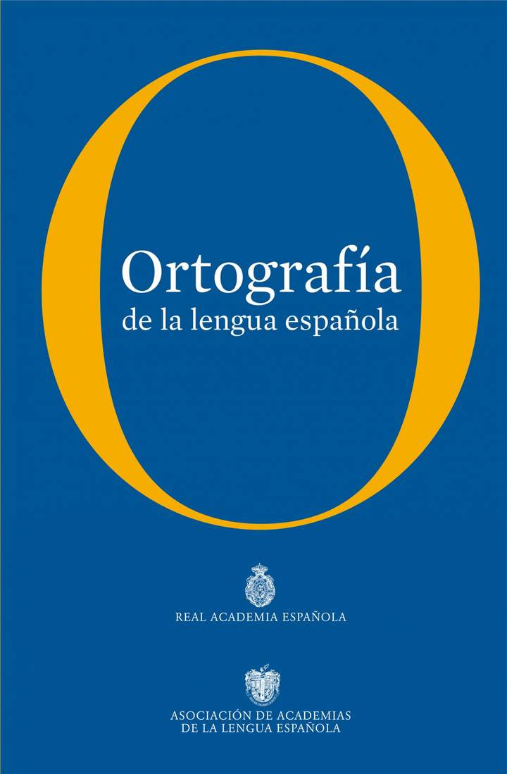 Ortografía de la lengua española Imagen portada