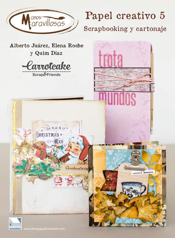 Papel Creativo 5 manos maravillosas Scrapbooking y cartonaje por Carrotcake Imagen portada