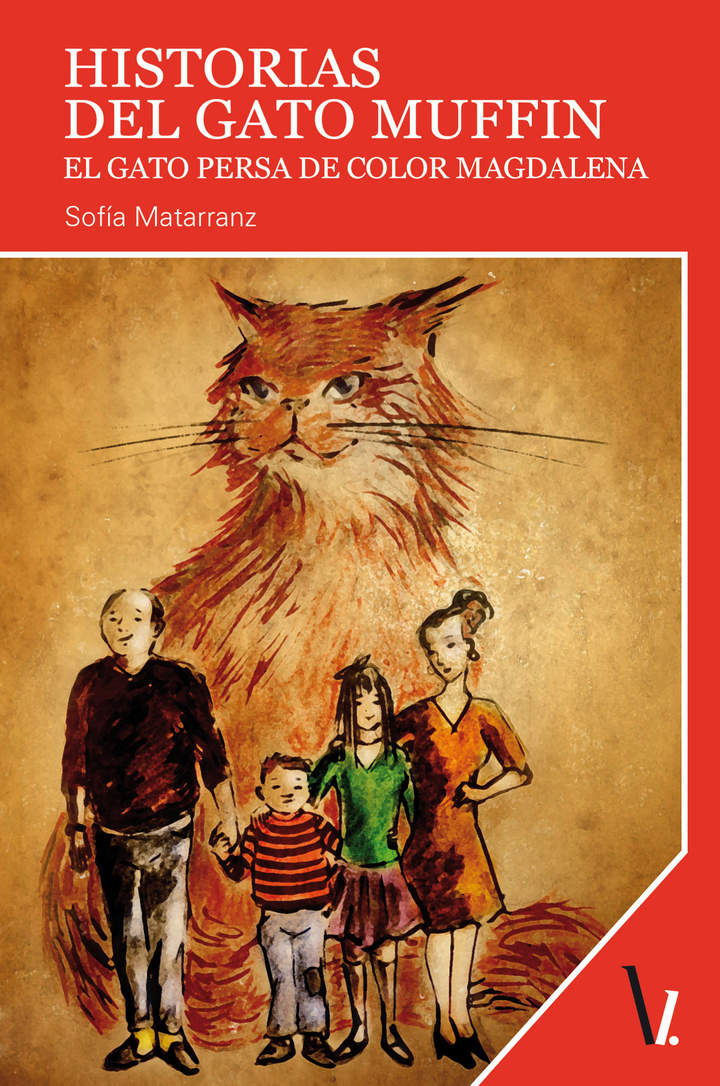 Historias del gato Muffin. El gato persa de color magdalena Imagen portada