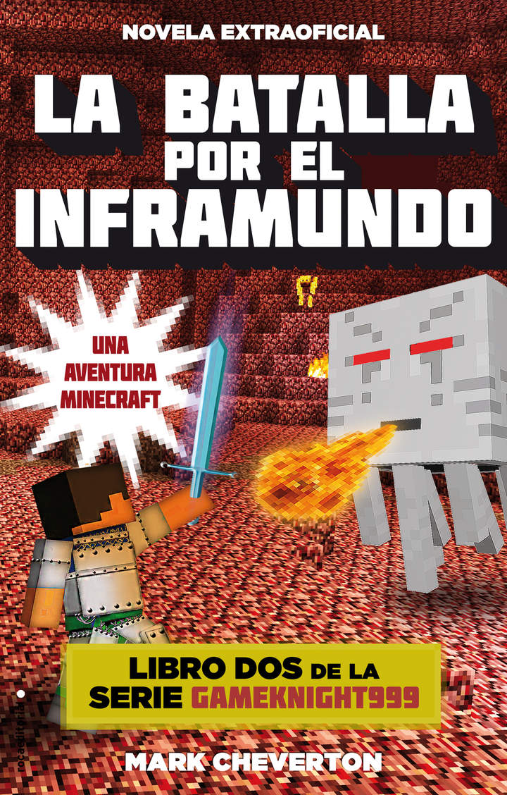 La batalla por el inframundo. Una aventura Minecraft Imagen portada