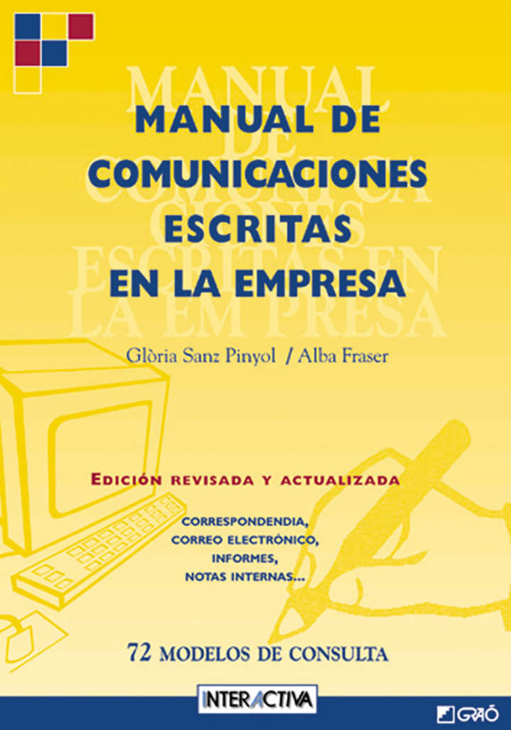 Manual de comunicaciones escritas en la empresa Imagen portada