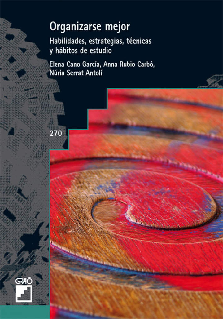 Organizarse mejor. Habilidades, estrategias, técnicas y hábitos de estudio Imagen portada