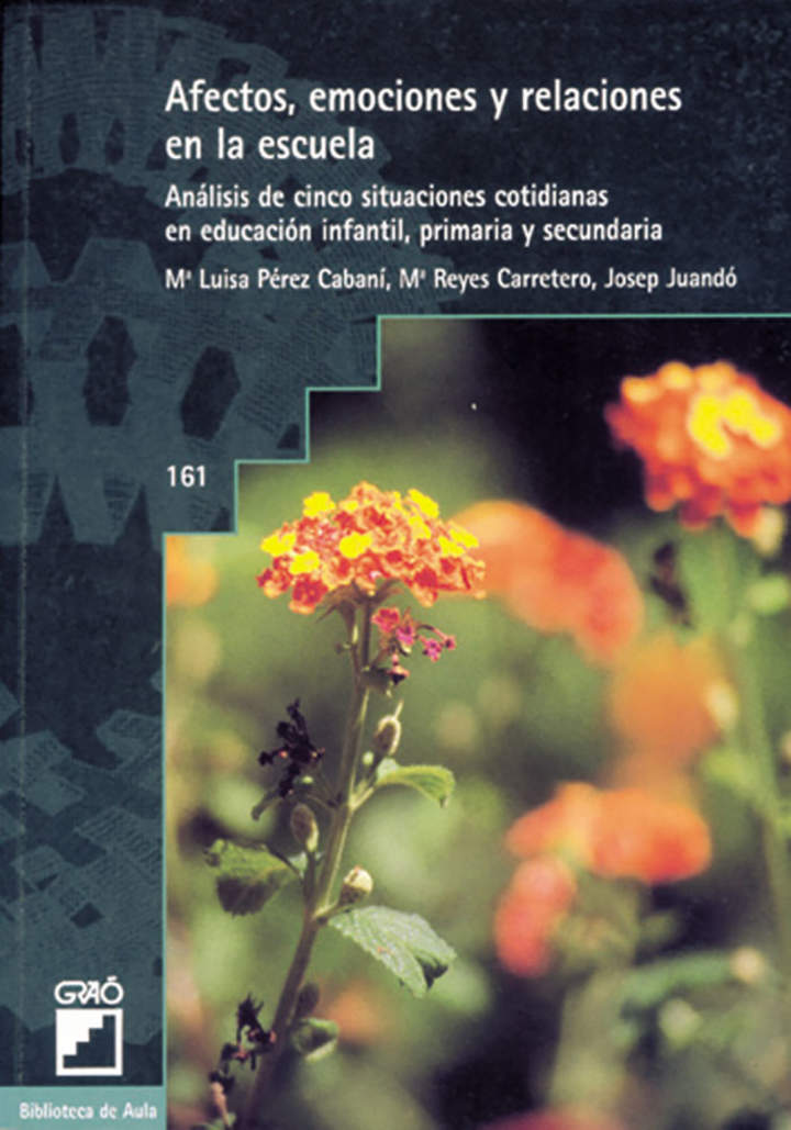 Afectos, emociones y relaciones en la escuela Imagen portada