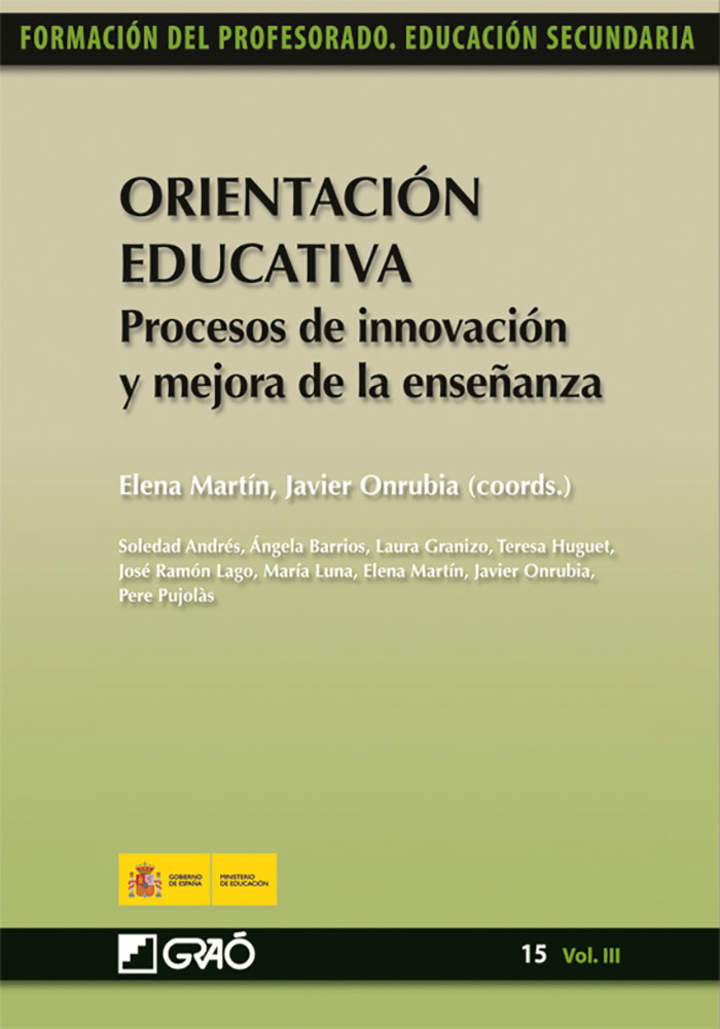 Orientación Educativa. Procesos de innovación y mejora de la enseñanza Imagen portada