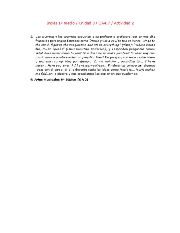 Inglés 1 medio-Unidad 3-OA4;7-Actividad 2 Imagen portada