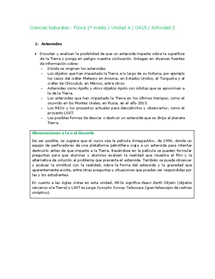 Ciencias Naturales 1 medio-Unidad 4-OA15-Actividad 2 Imagen portada