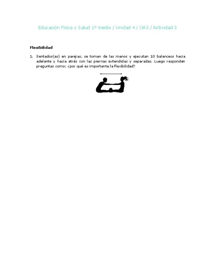 Educación Física 1 medio-Unidad 4-OA3-Actividad 3 Imagen portada