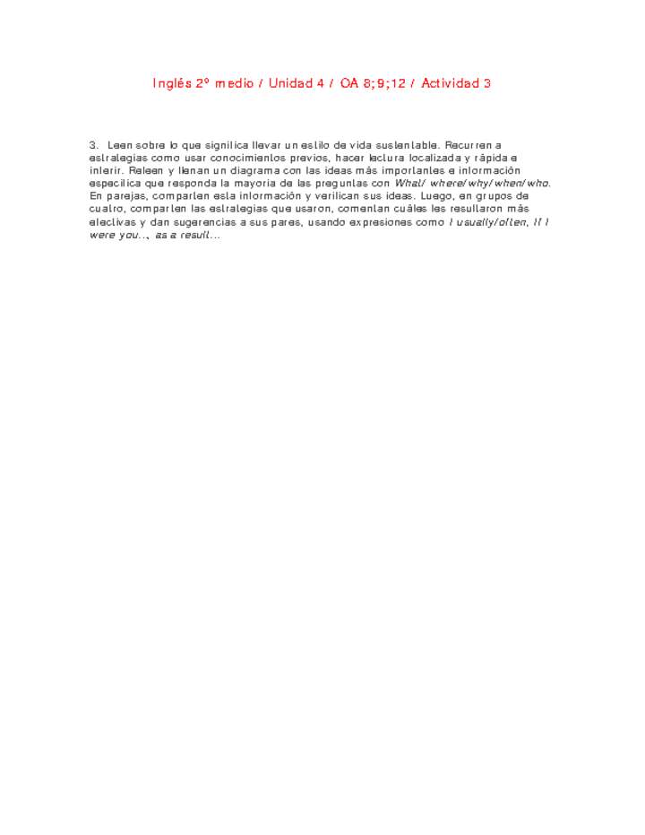 Inglés 2 medio-Unidad 4-OA8;9;12-Actividad 3 Imagen portada