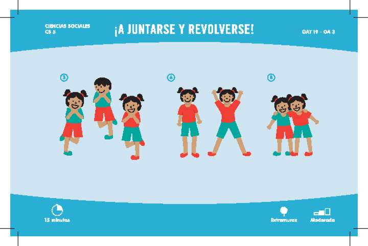Ciencias Sociales 1° básico/OA 3: ¡A juntarse y resolverse! Comienzo Activamente Imagen portada