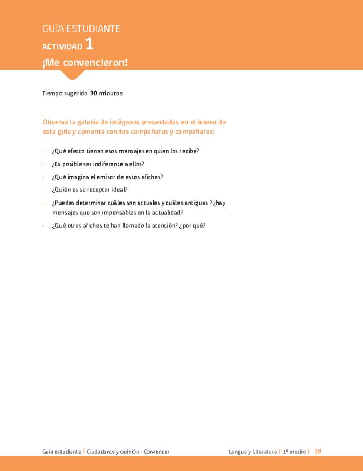 Actividad 1. ¡Me convencieron! Imagen portada