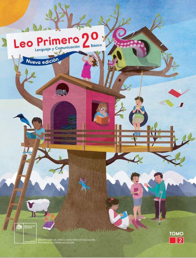 Leo Primero 2° Básico, Texto del estudiante Tomo 2. Edición 2025