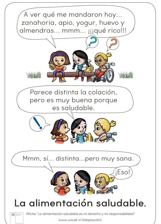 La alimentación saludable