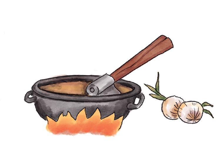 Sopa de hacha
