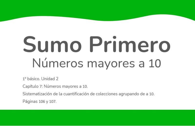 Números mayores a 10