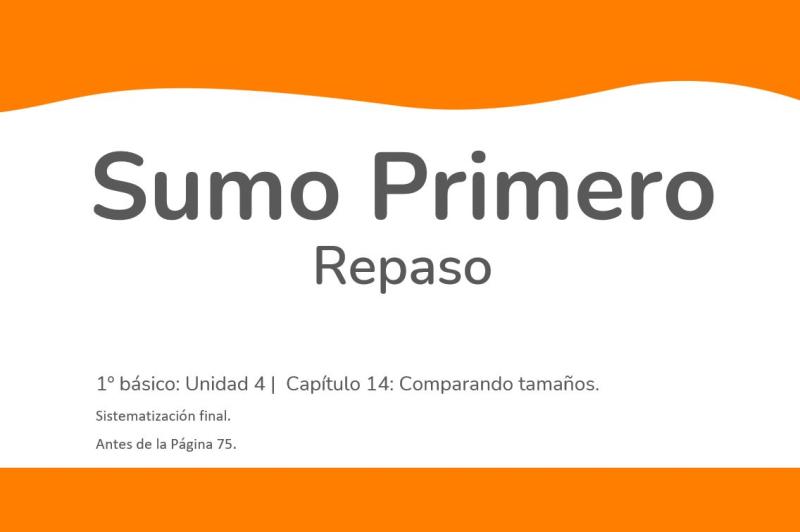 Comparando tamaños