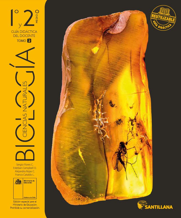 Biología 1° y 2° medio, Santillana, Guía didáctica del docente Tomo 2 Imagen portada