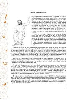 Los dioses del Olimpo Imagen portada
