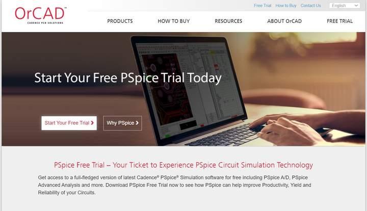 Simulador de circuitos eléctricos y electrónicos PSPICE Imagen portada